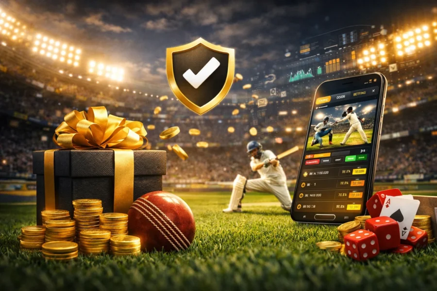 Cricket ID features live betting dashboard interface