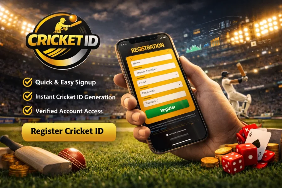 Get Cricket ID online registration process